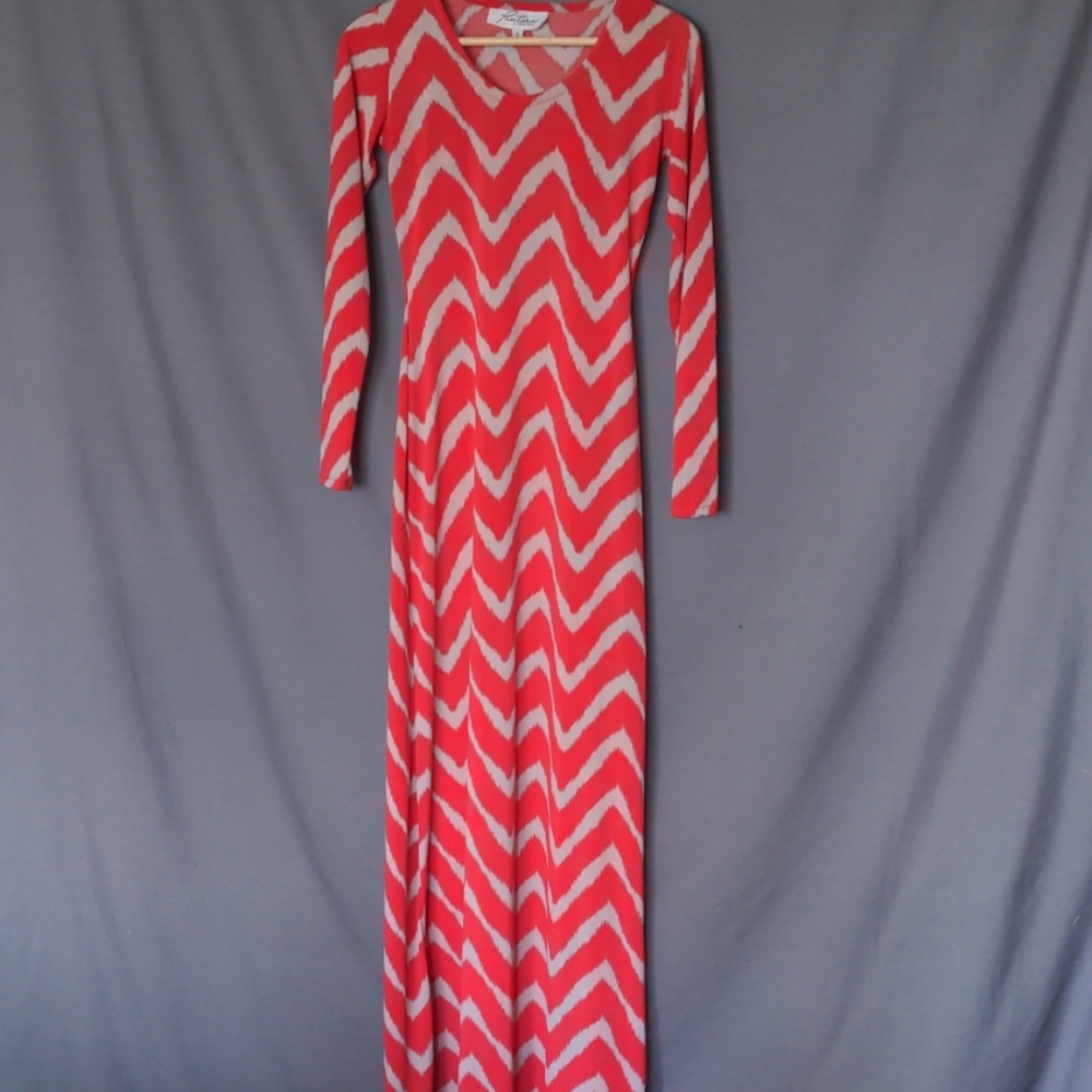 RED PRINT DRESS ⭕